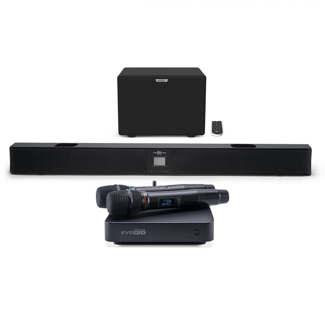караоке-комплект EVOBOX Plus + EvoSound Bar (саундбар с караоке) в Сургуте