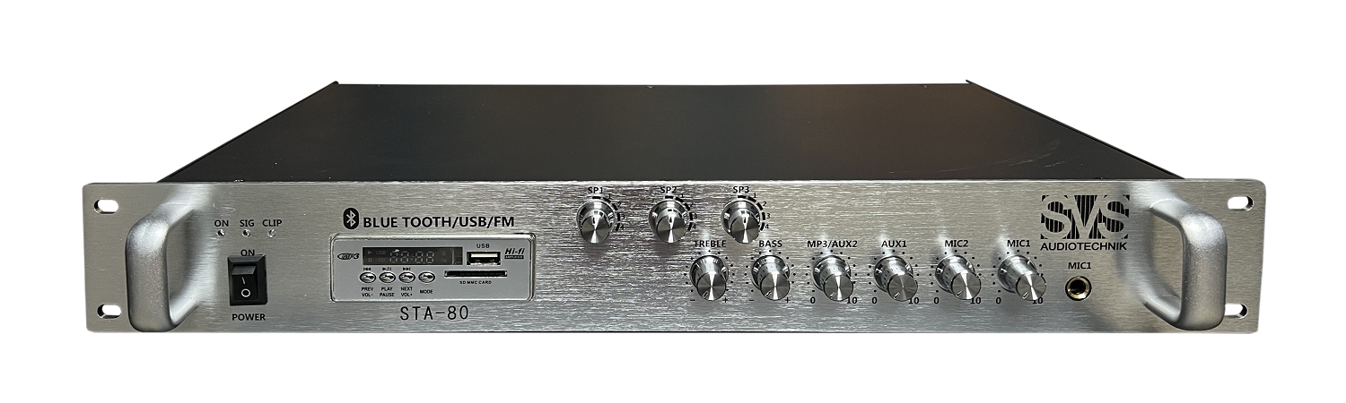 SVS Audiotechnik STA-80 Микшер-усилитель для систем Public Address в Сургуте