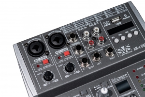 SVS Audiotechnik mixers AM-4 DSP Аналоговый микшерный пульт, 4-канала в Сургуте